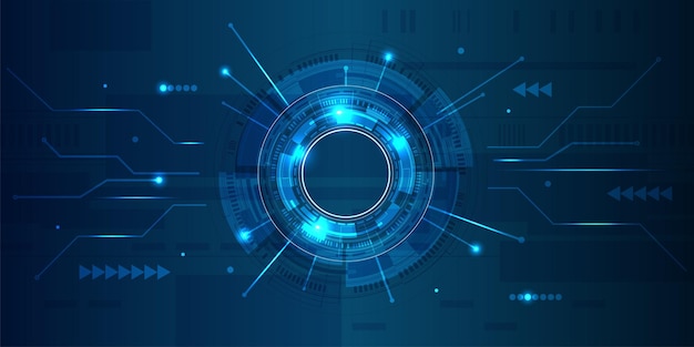 Artificial Intelligence innovation abstract background