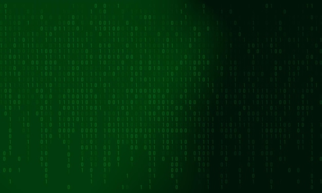 Artificial intelligence matrixstyle background