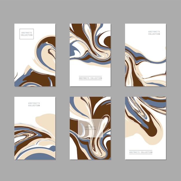 Artistic covers or poster design. Creative colours backgrounds vector design.