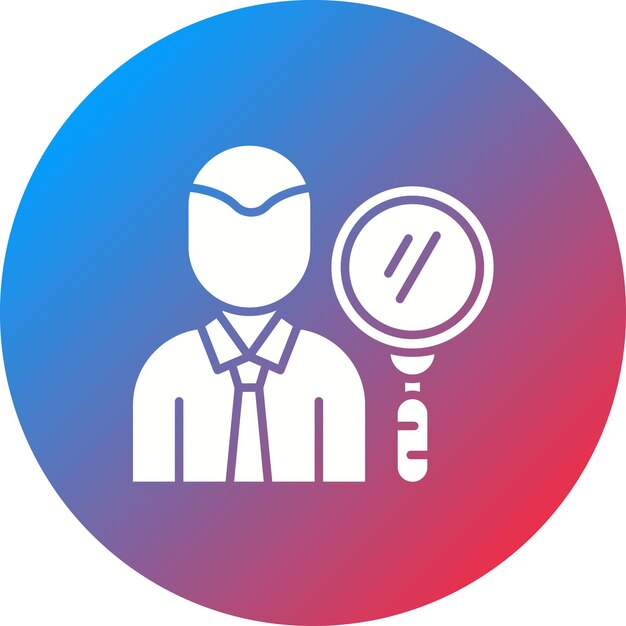 audition icon vector image can be used for modelling agency