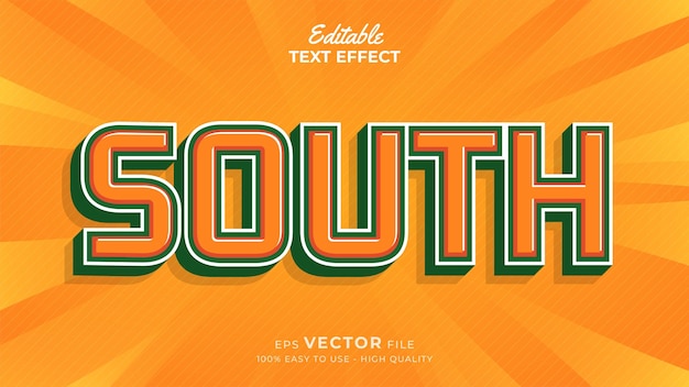 Australia Day Text effect editable premium with cartoon style