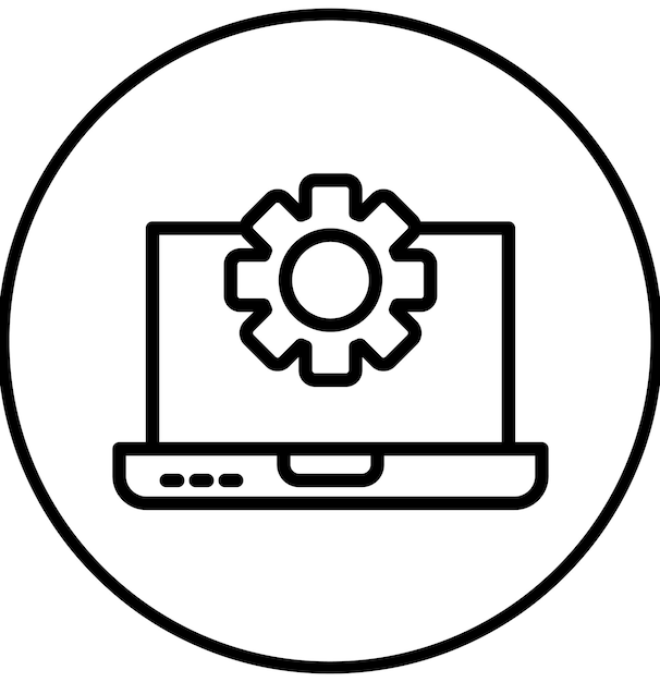Automation vector icon illustration of Business Analytics iconset