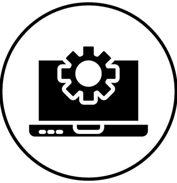Automation vector icon illustration of Business Analytics iconset