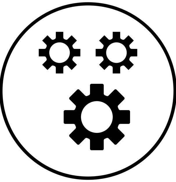 Automation vector icon illustration of Business Analytics iconset