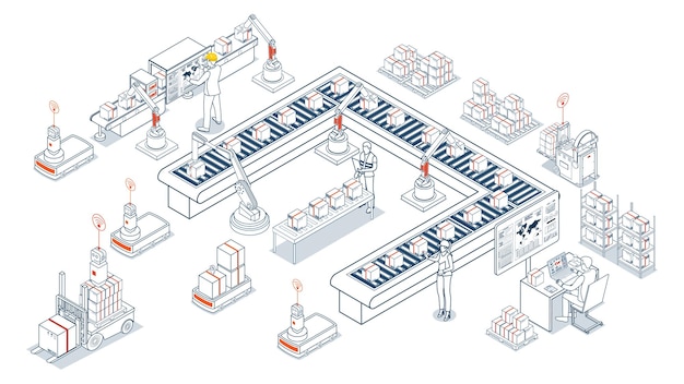 Autonomous Robots in Logistics Streamlining product delivery from suppliers to customers