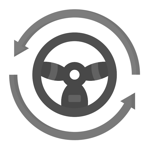 autopilot icon vector image can be used for artificial intelligence