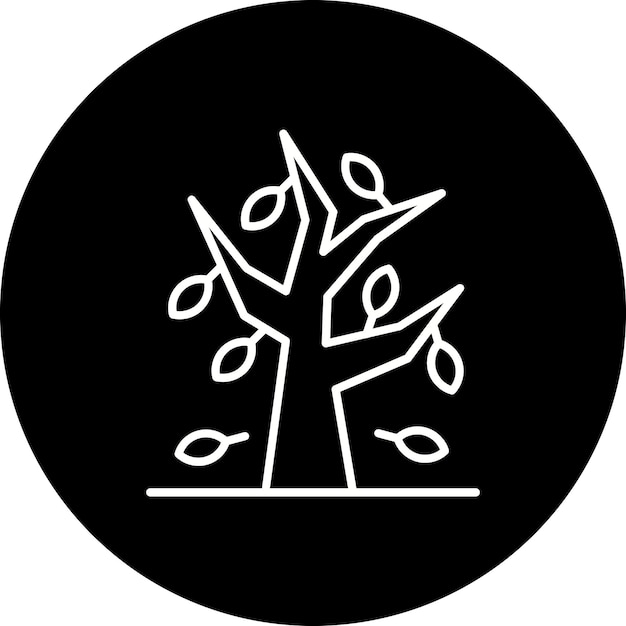 Autumn Tree Leafs Icon