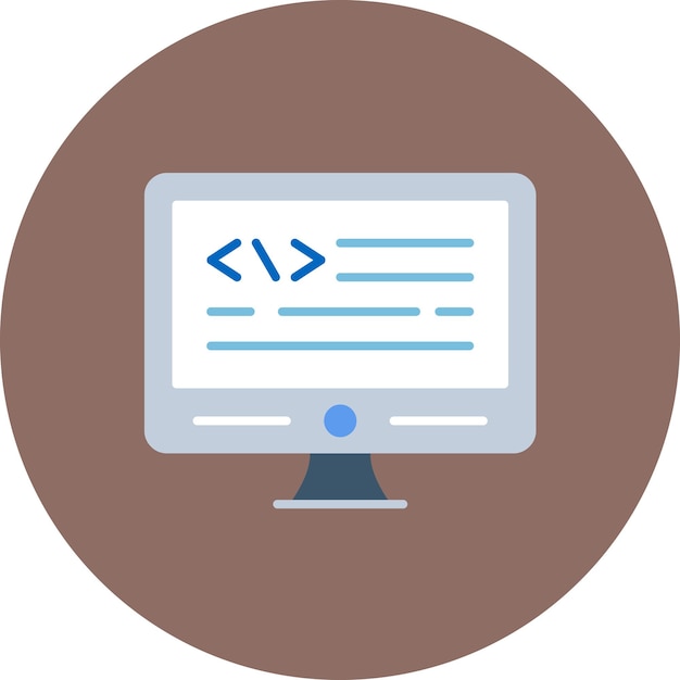 Back End Development Flat Illustration