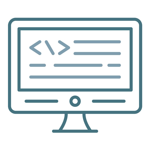 Back End Development Flat Illustration