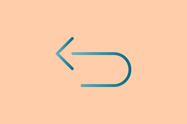Back icon icon related to UI elements suitable for web site app user interfaceselement printable etc line icon style simple vector design editable
