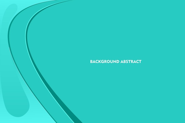background abstract tosca modern style design Vector illustration