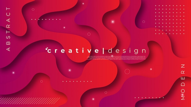 background in a modern style with fluid shapes