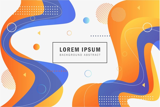 background liquid colorful geometric abstract design