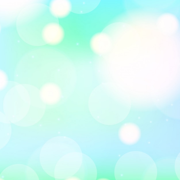Background template with blue light