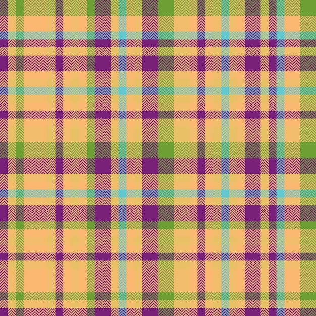 background textile check of seamless fabric vector with a pattern tartan texture plaid in orange and gold shimmer colors
