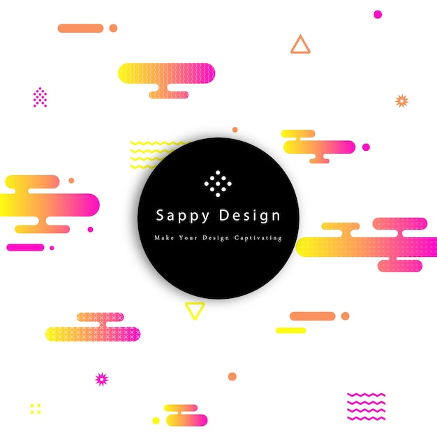 Background with dynamic design