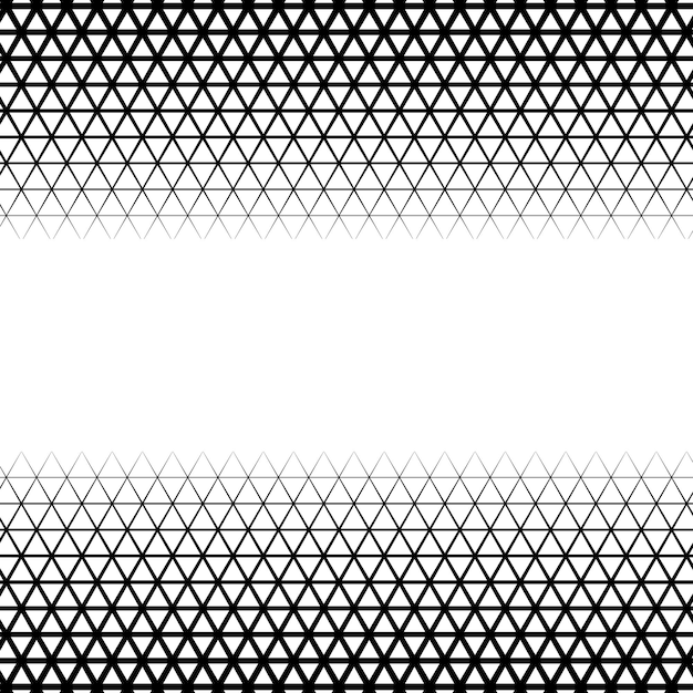 Background with gradient of triangle shaped cells grid