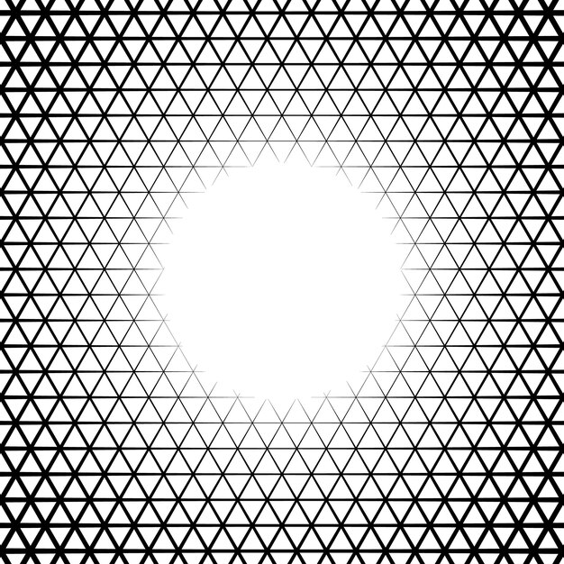 Background with gradient of triangle shaped cells grid