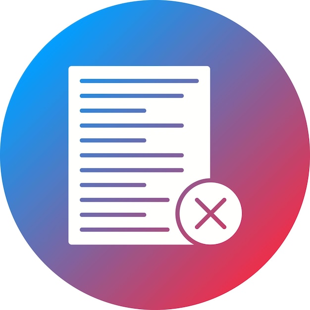 Bad Resume CV icon vector image Can be used for Recruitment Agency