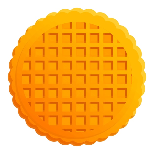 Bakery biscuit icon Cartoon of bakery biscuit vector icon for web design isolated on white background