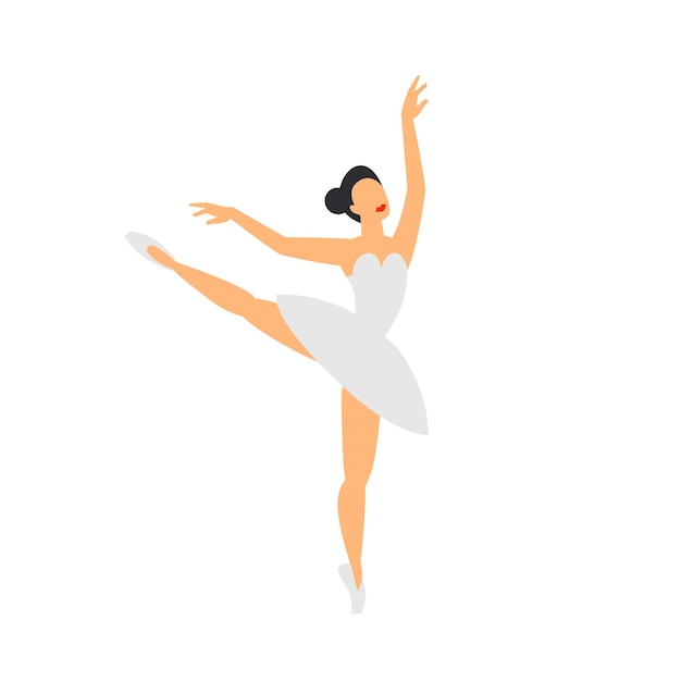 Ballet dancer dancing ballerina