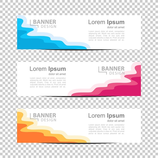 Banner Template Design Banner Background Banner abstract Banner Web Design Vector Template