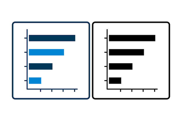 bar chart icon vector Icon related to graph and seo suitable for web site app user interfaces printable etc solid icon style simple vector design editable