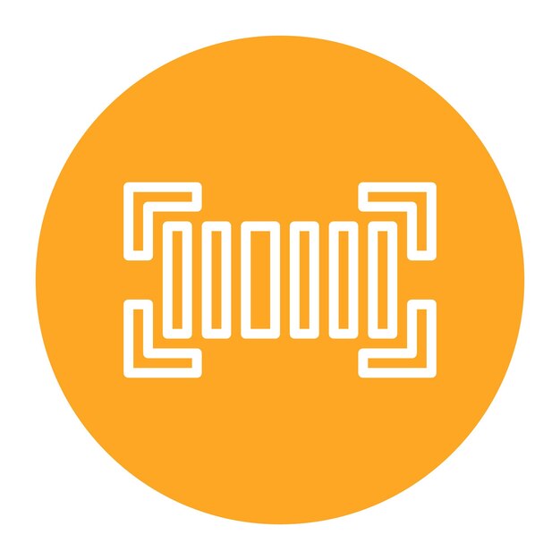 bar code icon vector image can be used for supply chain