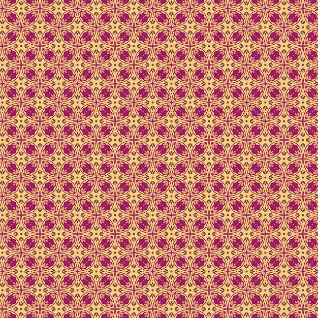 batik kawung Indonesia pattern seamless colorful traditional culture Javanese vintage