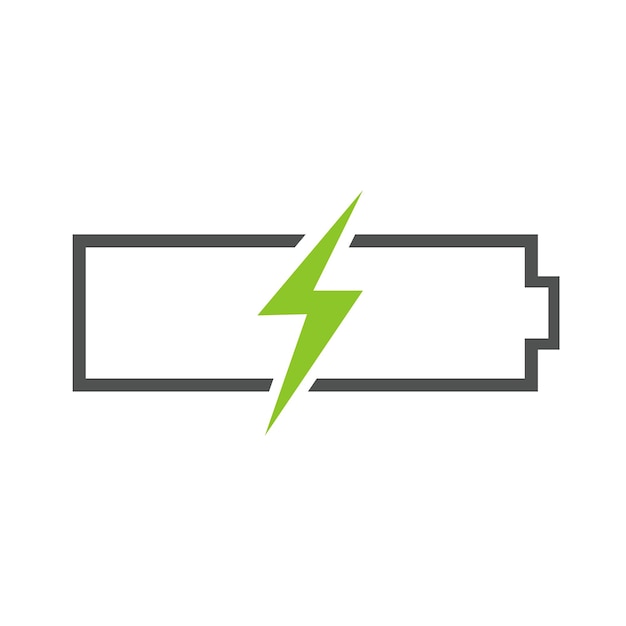 battery Charging vector icon flat battery icon
