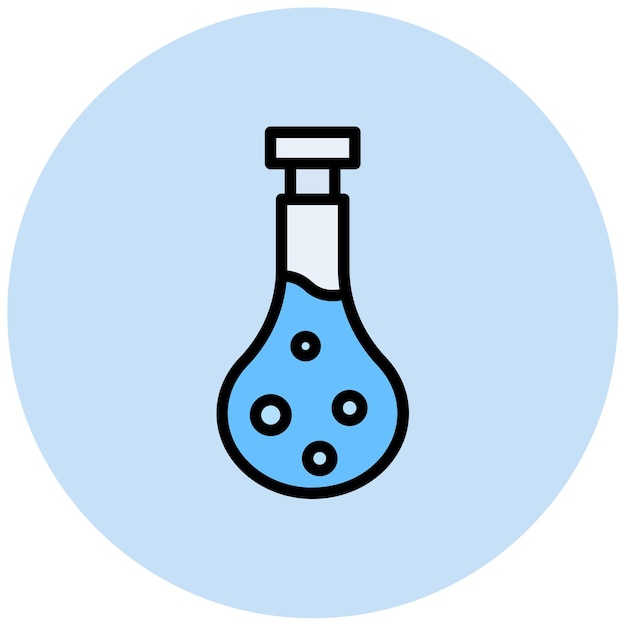 Beaker icon vector image Can be used for Laundry