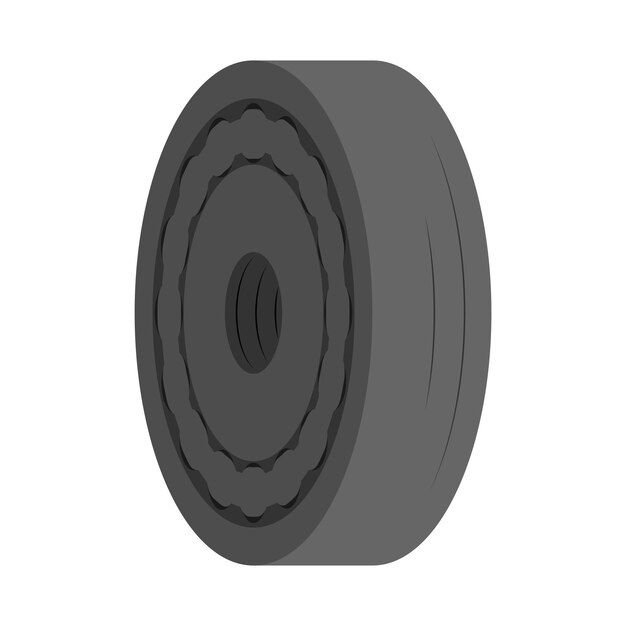 Bearing icon vector