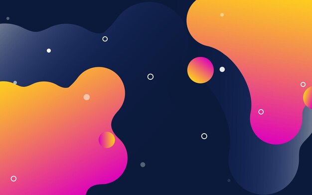 Beautiful abstract Blob background