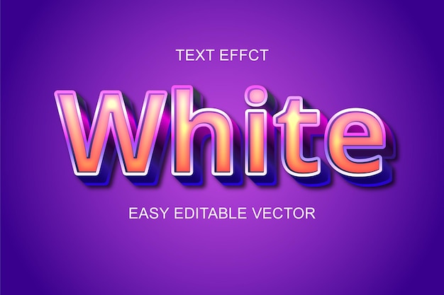 beautiful editable text effect Free vector