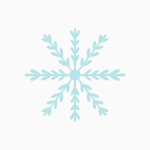 Beautiful snowflake illustration