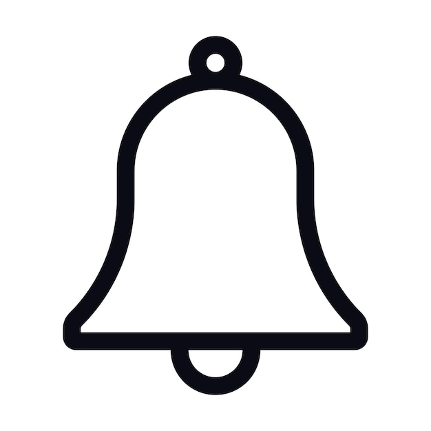 bell notification icon set