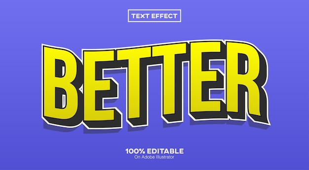 Better 3D Text Effect