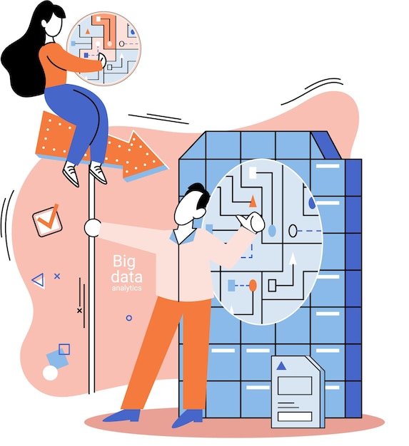 Big data analytics Process of analyzing large and complex data sources to identify trends customer behavior metaphor and market preferences to make more effective business decisions data exploration