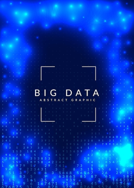 big data background technology for visualization artificial in