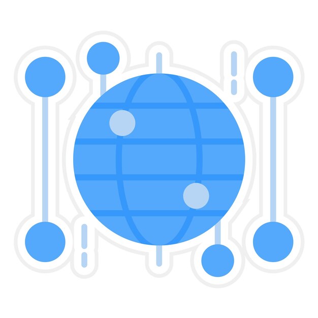 big data icon vector image can be used for big data