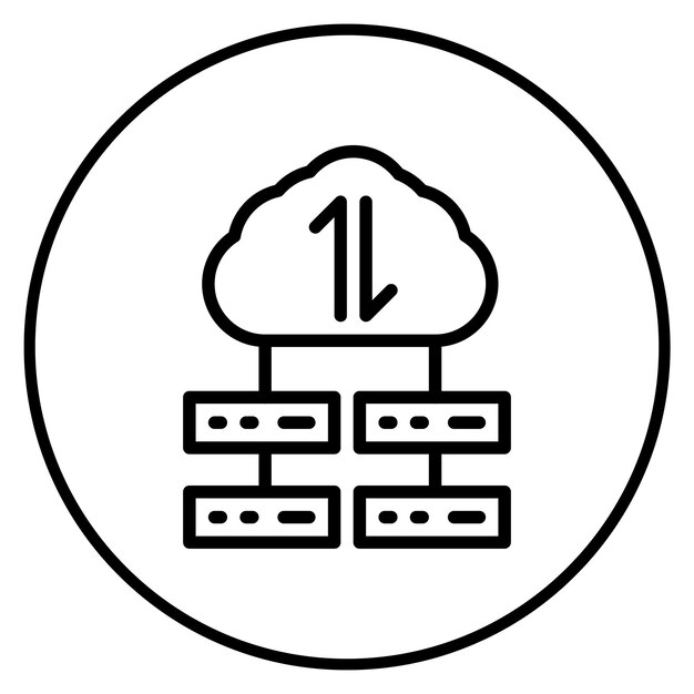 Big Data icon vector image Can be used for Digital Disruption