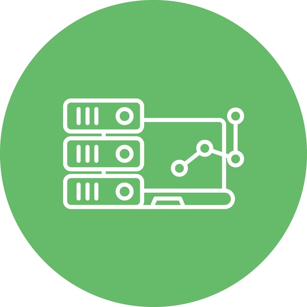 Big Data icon vector image Can be used for The Future