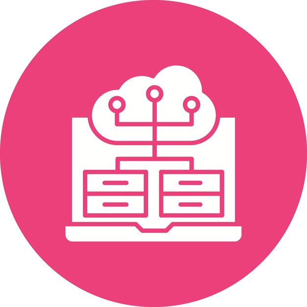 Big Data Vector Illustration Style