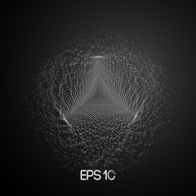 Big data visualization. Background 3d .Big data connection background. Cyber technology Ai tech wire network futuristic wireframe data visualisation. Vector illustration . Artificial intelligence .