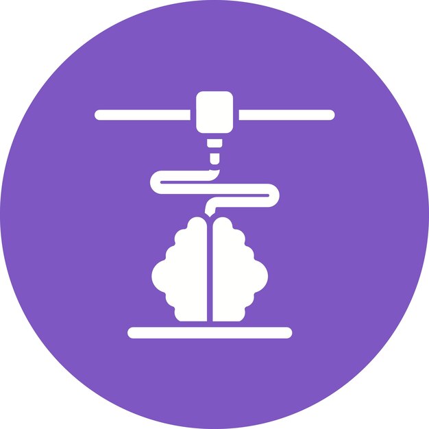 Bioprinting icon vector image Can be used for Bioengineering