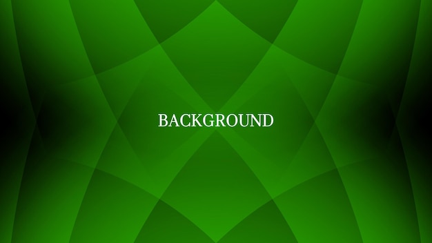Black abstract background with green triangular pattern cross shape diagonal rays and angles