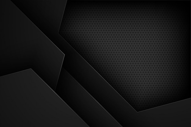 black abstract  background with overlapping 
