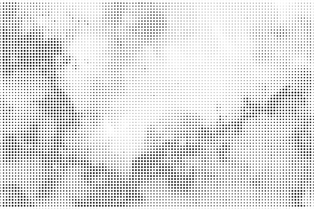 Black abstract grunge halftone pattern texture background