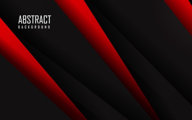 Black and red papercut background