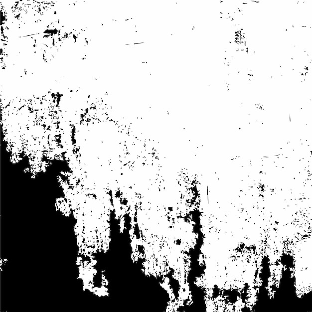 Black and White Abstract Grunge Texture background Vector